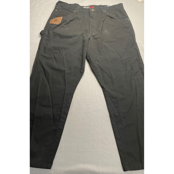 Wrangler Other - Wrangler Riggs Workwear Mens Black Ripstop Carpenter Pants 38x30‎ 103W020BL